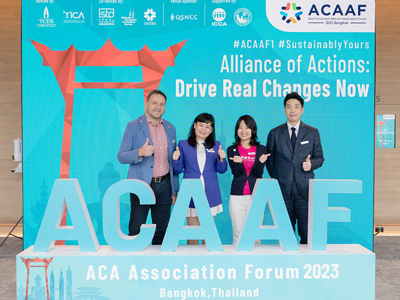 勵馨於ACA論壇中分享，如何透過國際會議的傳承 促成全球終止性別暴力