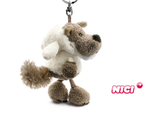 【NICI披著羊皮的狼鑰匙圈】乙個